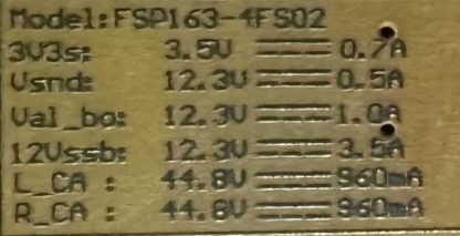 FSP163-4FS02 PHILIPS 46PFL8008 POWER BOARD - Görsel 2