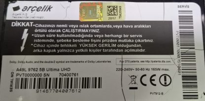 ARÇELİK A49L97625B SEHPA AYAĞI - Görsel 5