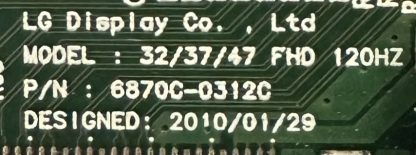 6870C-0312C T-CON BOARD - Görsel 2