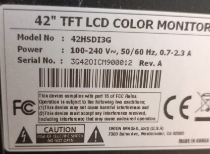 6922L-0045A 42 V12 PD Rev0.1 2 L-Type 6920L-0001C LG 42WS50BS-B BLACKLAYT - Görsel 7