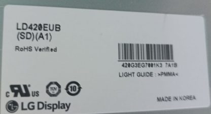 6922L-0045A 42 V12 PD Rev0.1 2 L-Type 6920L-0001C LG 42WS50BS-B BLACKLAYT - Görsel 8