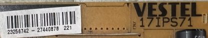 17IPS71 23256742 27440878 VESTEL 42FA8000 POWER BOARD - Görsel 2