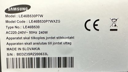 SAMSUNG LE46B530PW SEHPA AYAĞI - Görsel 4