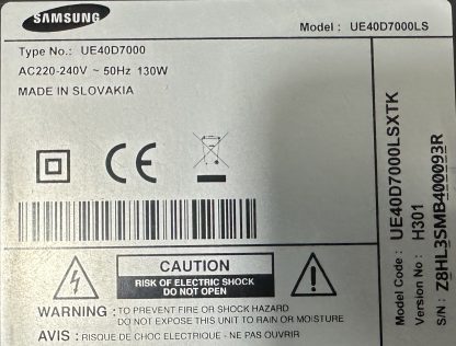 BN94-04420A BN94-04420L BN94-04420M BN94-04313K SAMSUNG UE40D7000LS MAİN BOARD - Görsel 6