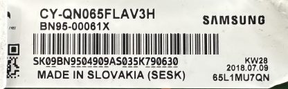 BN94-12832K BN41-02634B SAMSUNG QE65Q7FNATXTK MAİN BOARD - Görsel 4