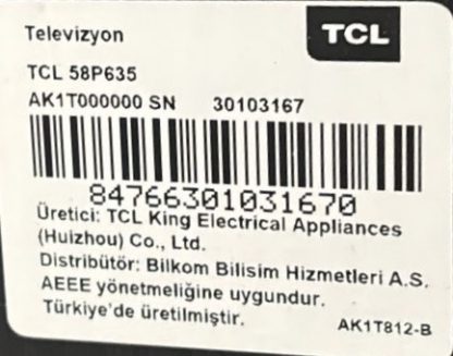 TCL 50P735 SEHPA AYAĞI - Görsel 6