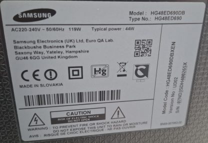 SAMSUNG UE50JU6800 BN96-35225A SEHPA AYAĞI - Görsel 15