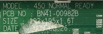 BN94-02416A BN41-00982B SAMSUNG LE32A330 MAİN BOARD - Görsel 3