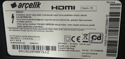 GRUNDIG 55GEU7900B SEHPA AYAĞI - Görsel 10