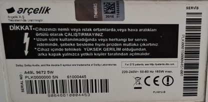 ARÇELİK A49L96725W SEHPA AYAĞI - Görsel 4
