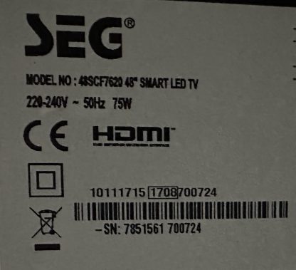 VESTEL 40FD7300 48FD7300 49UB8300 SEHPA AYAĞI - Görsel 15